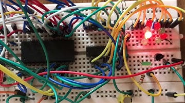 Zilog Z80 CPU Microprocessor Project Assembly Programming Flashing Light