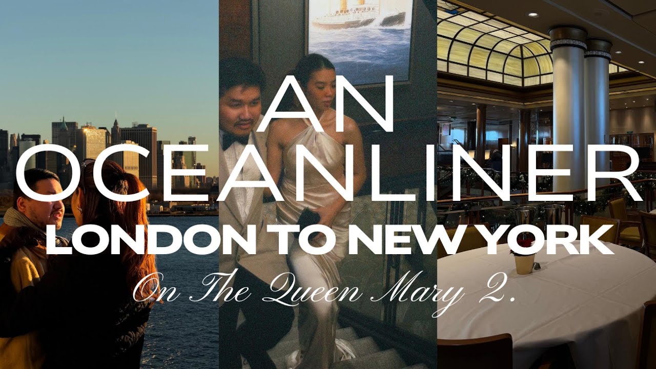 Queen Mary 2 Transatlantic Crossing | London to New York in December 🤍