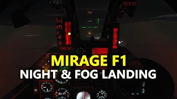DCS | Mirage F1 | ILS Landing