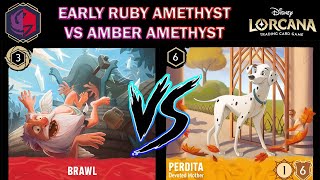 Ruby Amethysts Set 4 Meta Evolution For Set Champs - Disney Lorcana Pixelborn Gameplay