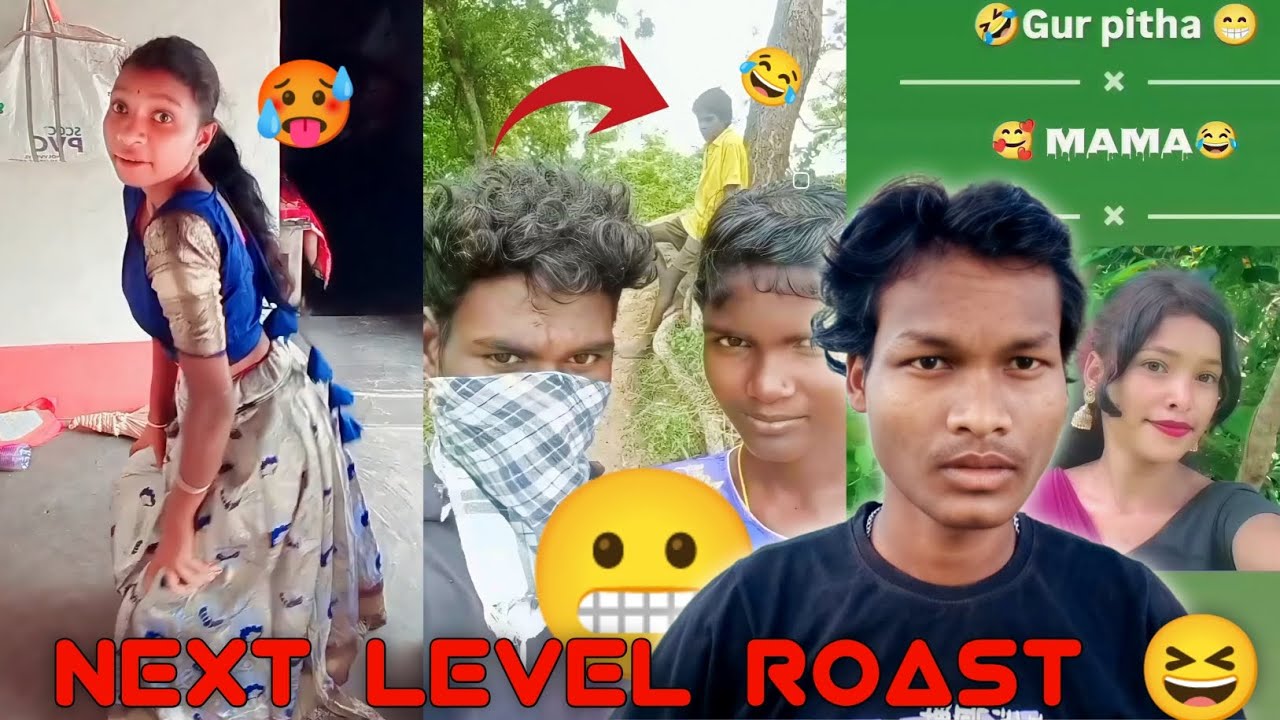 New santali chapri roast video // santali comedy roasting video @STMroaster640