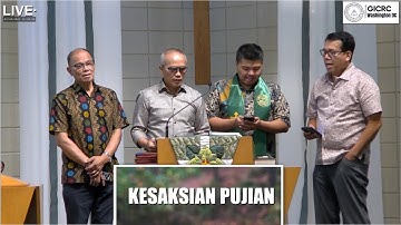 Kesaksian Pujian GKA Quartet di Ibadah Gereja Kasih Anugerah (GICRC DC Area), July 20, 2025