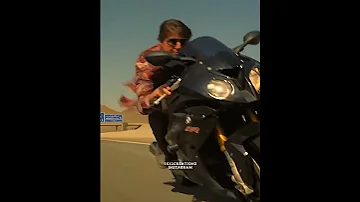 Tom Cruise // Mission Impossible : Rogue Nation // Bike chase scene // Whatsapp Status #shorts