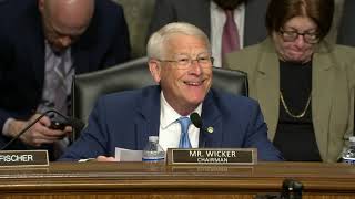 Chairman Wicker Leads SASC Hearing to Consider Two Senior Pentagon Nominations