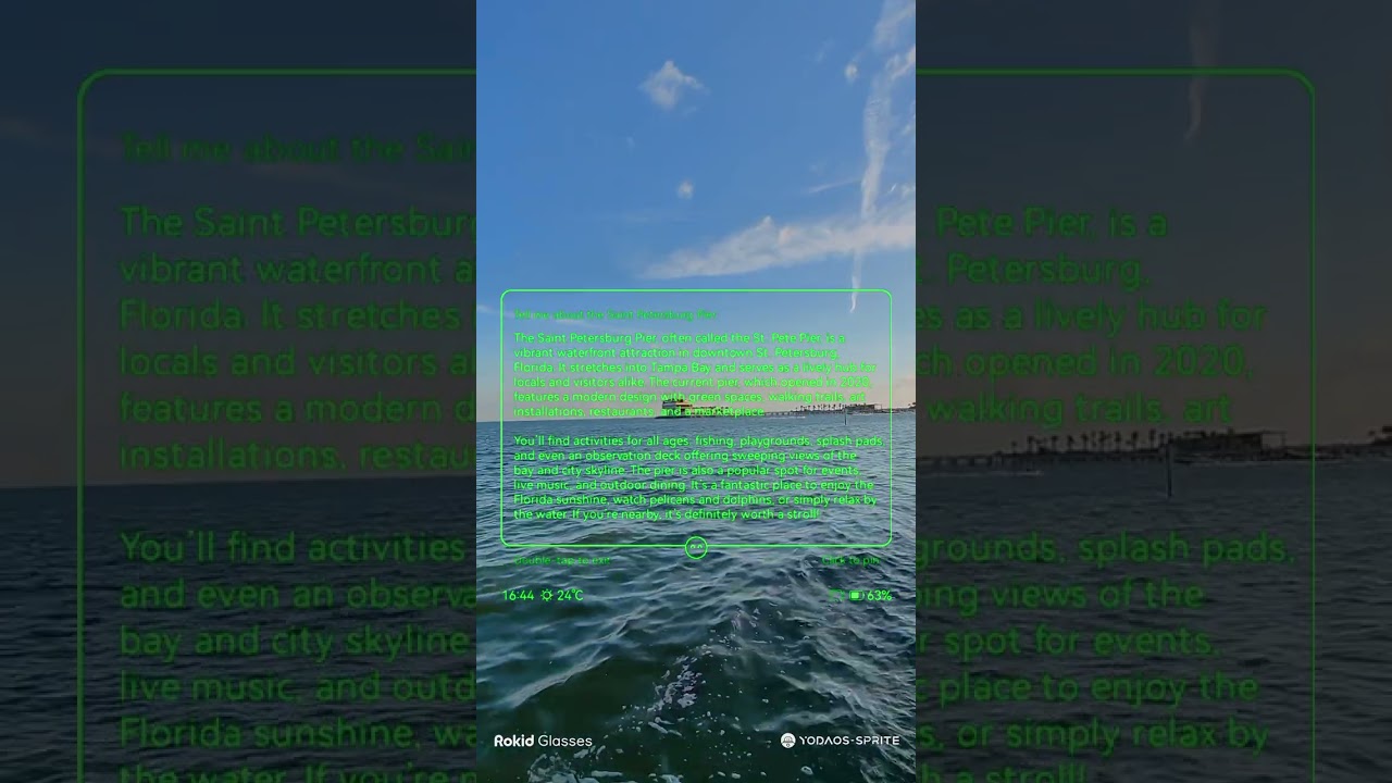 Rokid Ai Smart Glasses with dual display and camera review. Kickstarter success story!