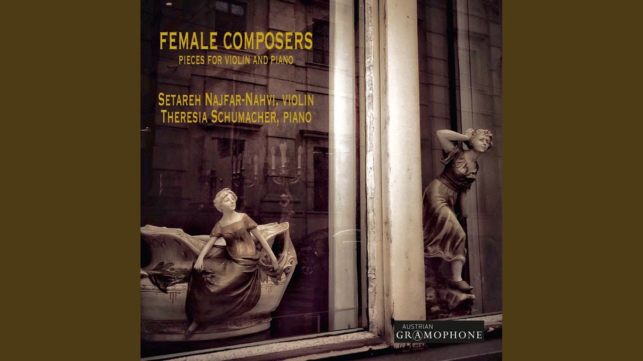 3 Morceaux for Violin & Piano, Op. 31 (1885) : No. 2, Romanza