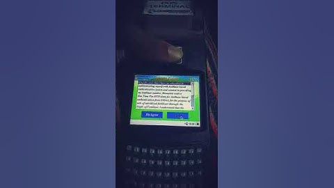 How to loging DBT pos device !! Analogics