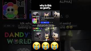 why is the dandys world icon look odd... #roblox #dandysworld #update