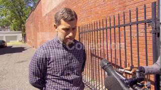 MA:TAMERLAN'S UNCLE SPEAKS OUTSIDE FUNERAL HOME