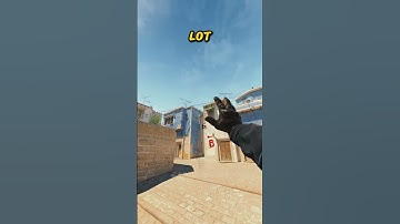 TOP MID SMOKE FROM CT SPAWN #shorts #cs2