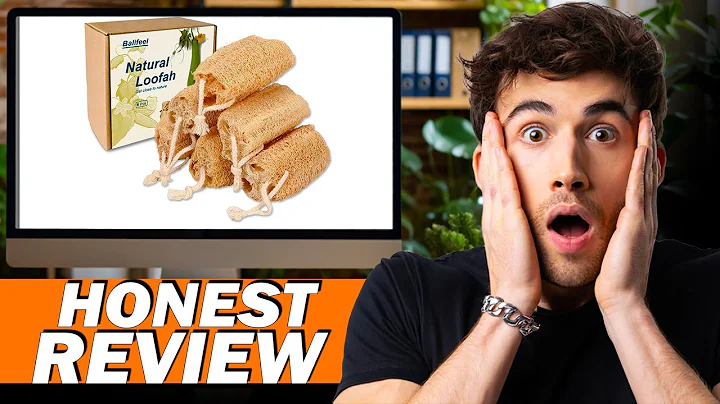 Natural Loofah Sponge Organic Loofa Set – 6-Pack Exfoliating Body Scrubber Review