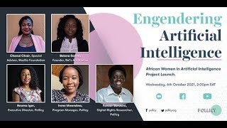 Engendering AI  A Gender and Ethics Perspective on Artificial Intelligence in Africa Series Launch