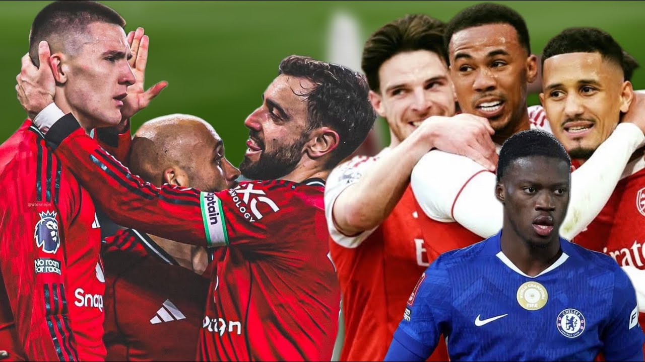 Manchester united en route vers le titre Chelsea échec Mamadou Sarr est…….