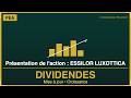 PEA Présentation des entreprises du CAC 40 / ESSILOR LUXOTTICA