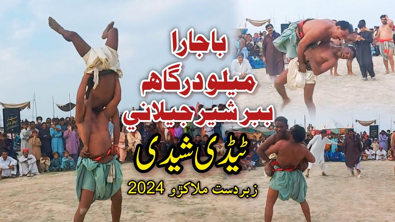 Jhangra Baajra: Mela Dargah Babar Sher Jilani 2024 | Teddy Sheedi Zabardast Malakhra | Malakhro