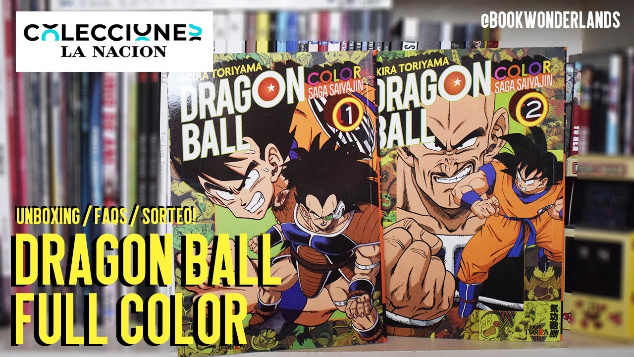 DRAGON BALL FULL COLOR junto a COLECCIONES LA NACIÓN! Unboxing + Sorteo