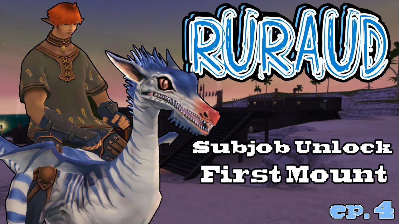[FFXI Guided Playthrough] From Selbina to Tips on Unlocking Your Mount