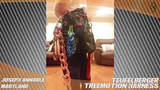 Information Teufelberger TreeMOTION Harness - TreeStuff.com Customer Joseph Annable's Review In The Field Update