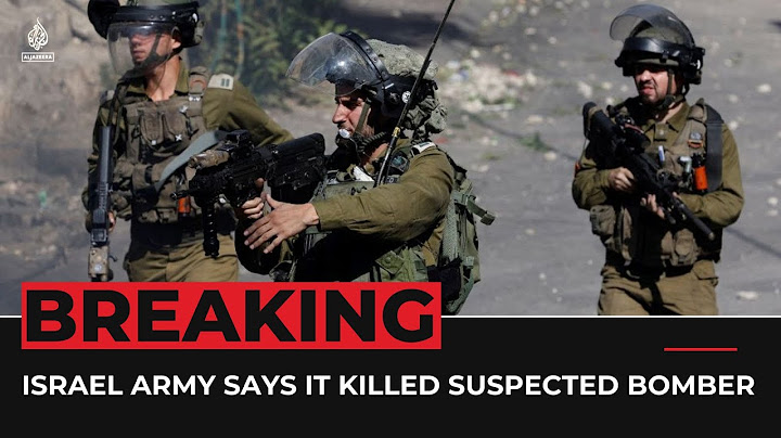 Israel army says it killed suspected bomber ‘coming from Lebanon’