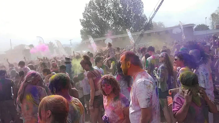 Salt Lake City festival of colors 2014.