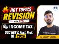 🔥Hot Revision with PYQs of Income Tax | UGC NET Commerce | MPPSC Asst. Prof. 2026