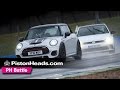 Volkswagen Golf GTI Clubsport S vs Mini JCW Challenge at Donington | PH Battle | PistonHeads