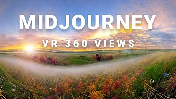 360 Virtual Reality Views in Midjourney
