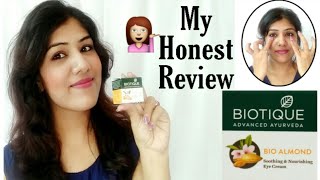 biotique almond under eye cream