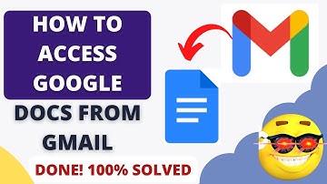 how to access google docs from gmail