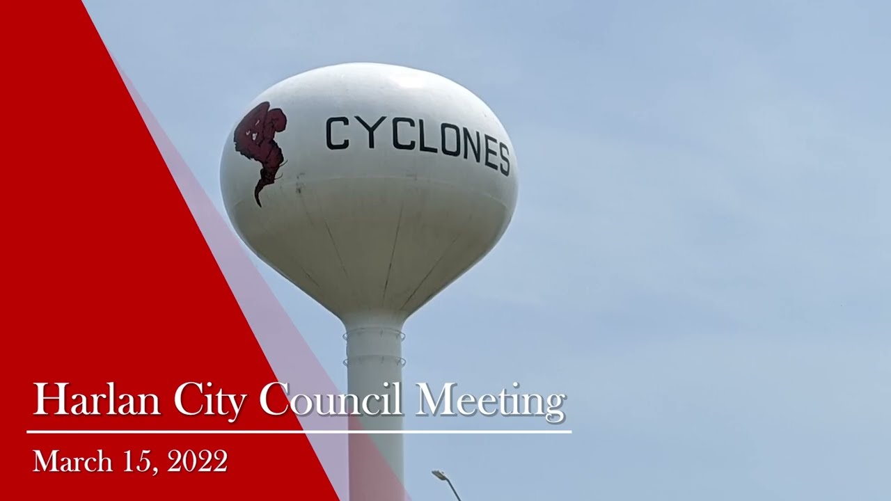 Harlan City Council Meeting - 4/5/22
