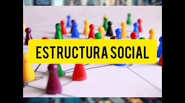 ¿Cómo está conformada la estructura social según Durkheim?