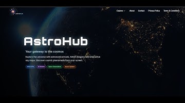 Introducing AstroHub - One Stop Space Platform equipped with Professional Observation Tools.