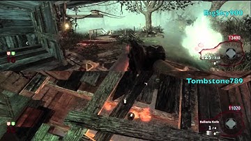 Black Ops Zombies: Shi No Numa 2 Player Gameplay (Part 3)