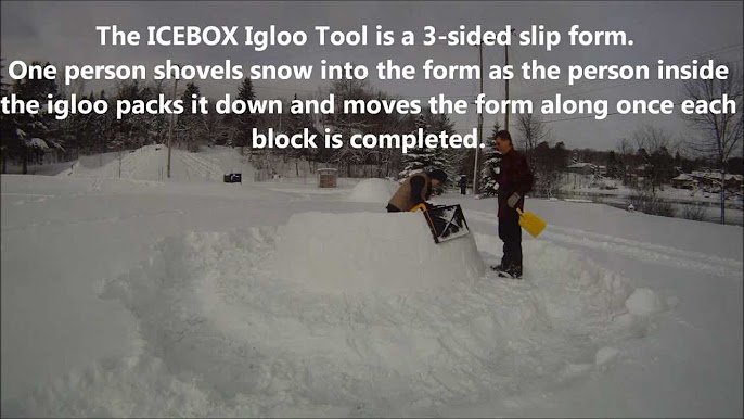 Building an Igloo with the ICEBOX tool 