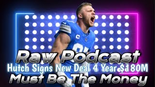 Detroit Lions Star Edge Rusher Aidan Hutchinson Gets New 4 Year Ext. $180M-$141 Fully Guaranteed 