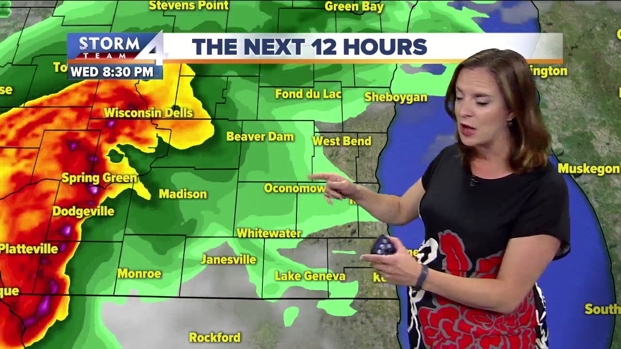 Jesse Ritka's Wednesday 5pm Storm Team 4cast - YouTube