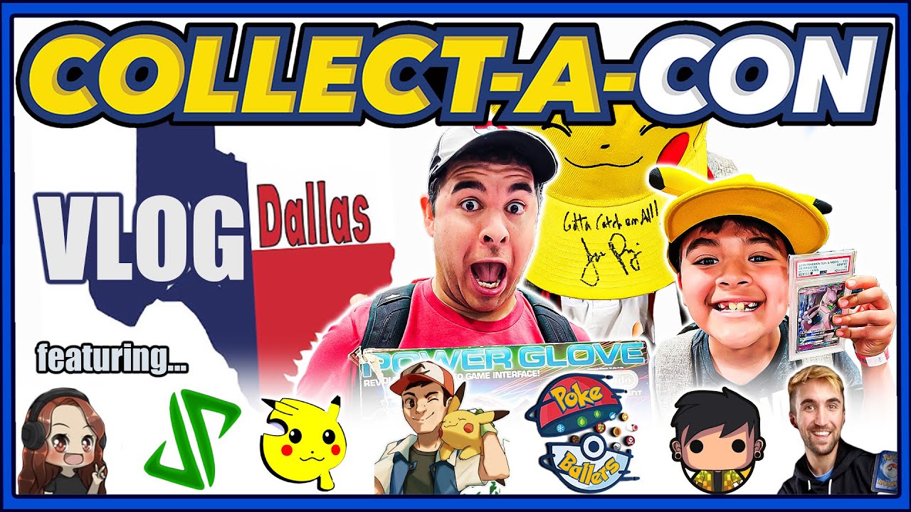 Relive Our EPIC CollectACon DallasFt Worth Experience! VLOG YouTube
