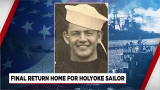 Remains of sailor who died in Pearl Harbor return to family in Holyoke