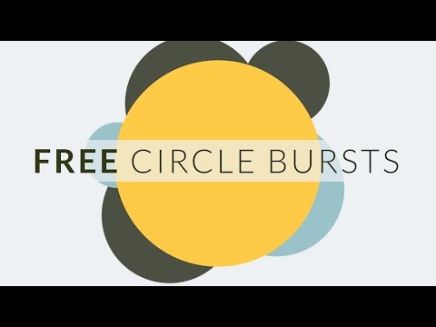 FREE Circle Burst Assets for After Effects & Video Editing