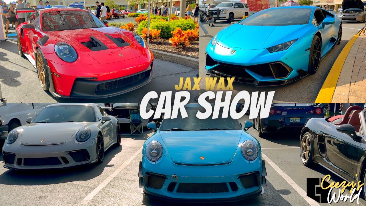 BEAUTIFUL EXOTIC CARS ONLY [JAX WAX CAR SHOW] YouTube