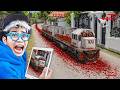 CCTV MEREKAM KERETA API MISTERIUS BERHANTU DI DEPAN RUMAH KITA!!! SEMUA KETAKUTAN!!!