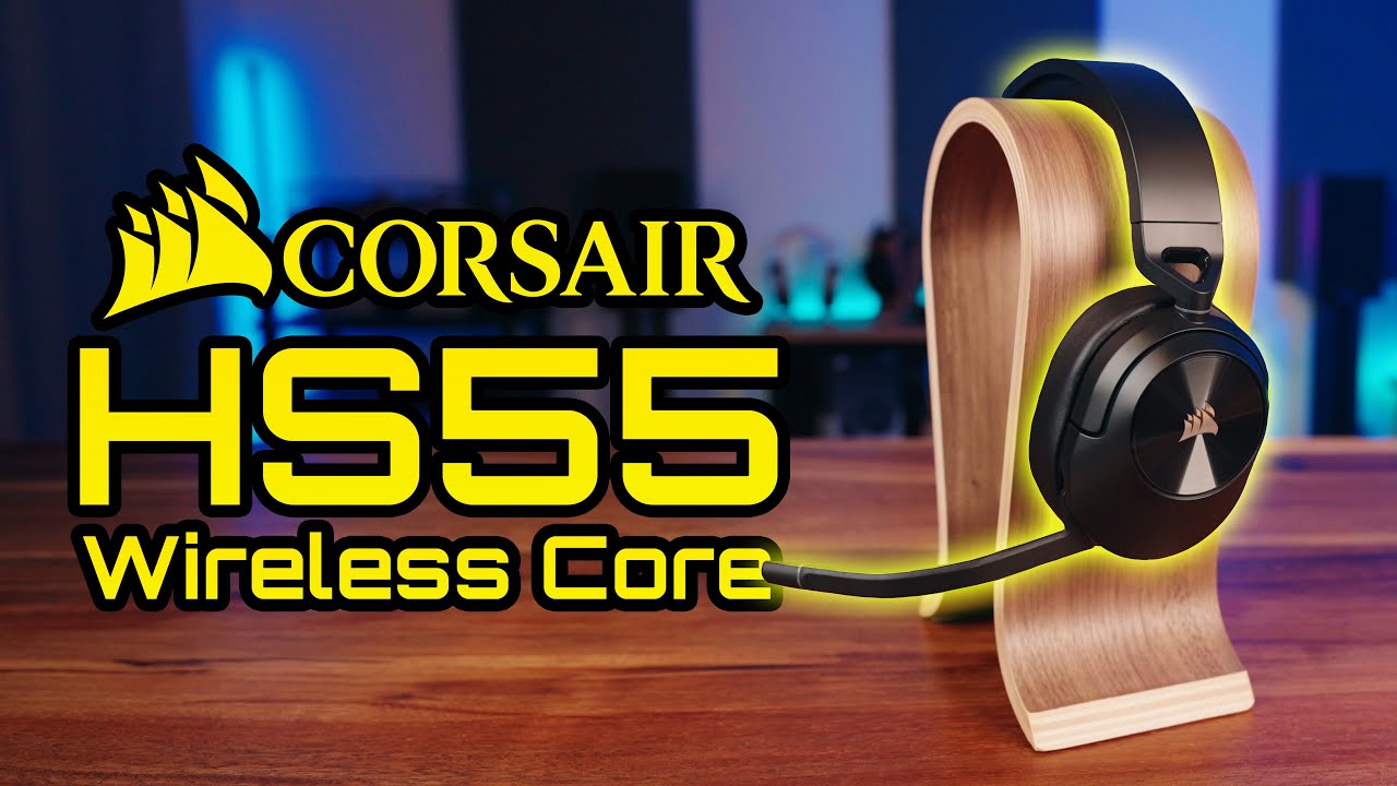 Corsair HS55 Wireless Core Headset Review - Getting Sciency! 