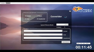 Convertidor de  Bases Decimal, Binario, Octal y Hexadecimal y Viceversa con VB.NET 2013