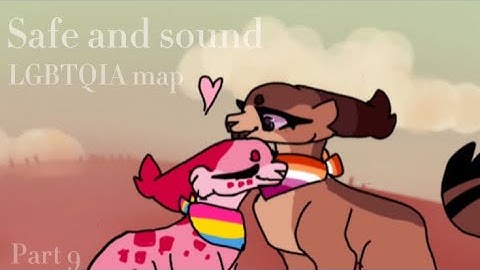 Safe and sound // LGBTQIA+ map part 9 // OC