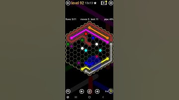 How To Solve Flow Free Hexes Sunflower Pack Level 92 13x13 Board Walk Through Solution Walkthrough