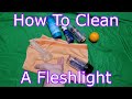 How to clean a fleshlight two thumbs up