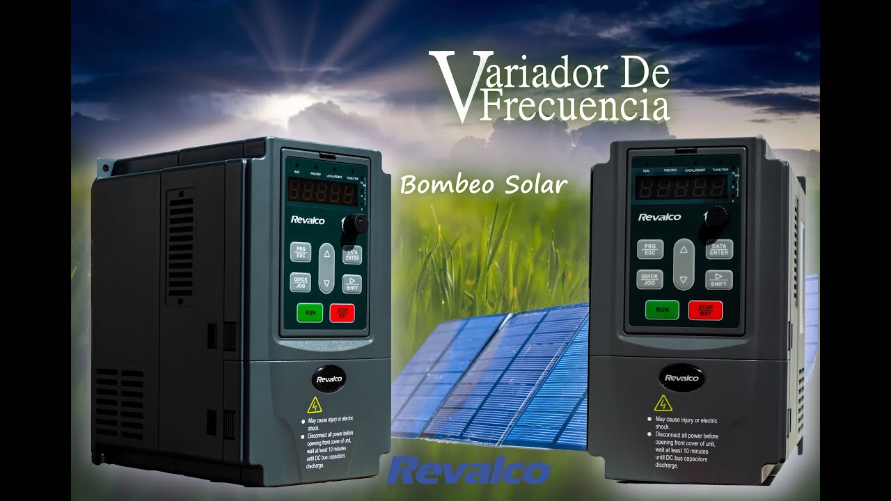 Variador de Bombeo Solar RVT: Maximiza tu eficiencia energética CONEXIONADO Revalco