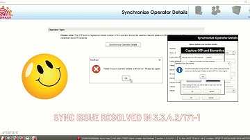 Failed to Sync Operator details with the server 3.3.4.2/173-1 | 171-1 | How to Fix Sync Issue Ecmp