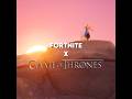 Fortnite x Game of Thrones ⚔️ #fortnite #gameofthrones #shorts