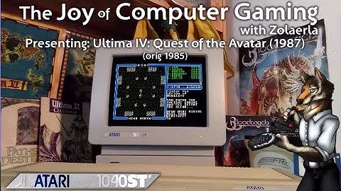 JCG018 - Ultima IV: Quest of the Avatar (1985/1987) (Atari ST)